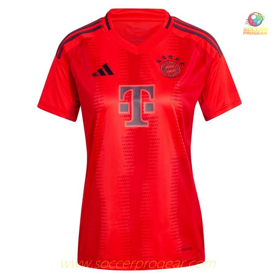 Soccer Team Shirt Bayern Munich Home 2024/25 Collection Women's Edition's