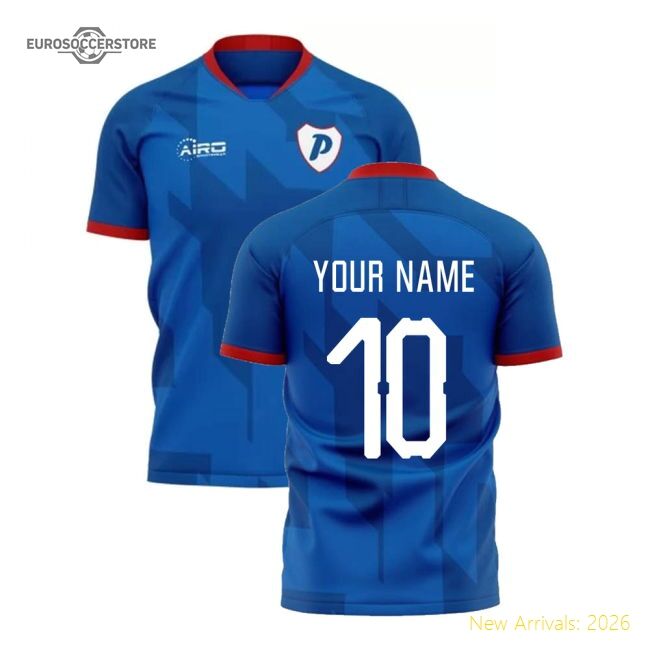 2025-2026 Portsmouth Home Concept Football Shirt (your Name)