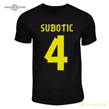 Performance Neven Subotic Dortmund Away Hero T-Shirt (Black)