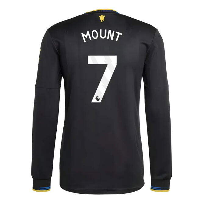 2025-2026 Man Utd Authentic Long Sleeve Third Jersey (Mount 7)