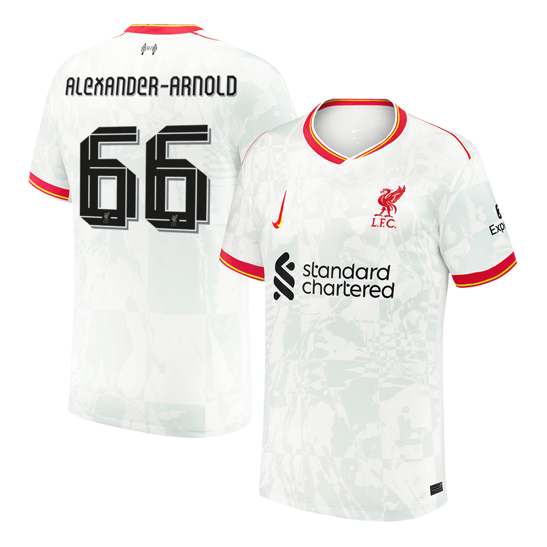 ALEXANDER-ARNOLD #66 Liverpool Third Away Soccer Jersey 2024/25Authent