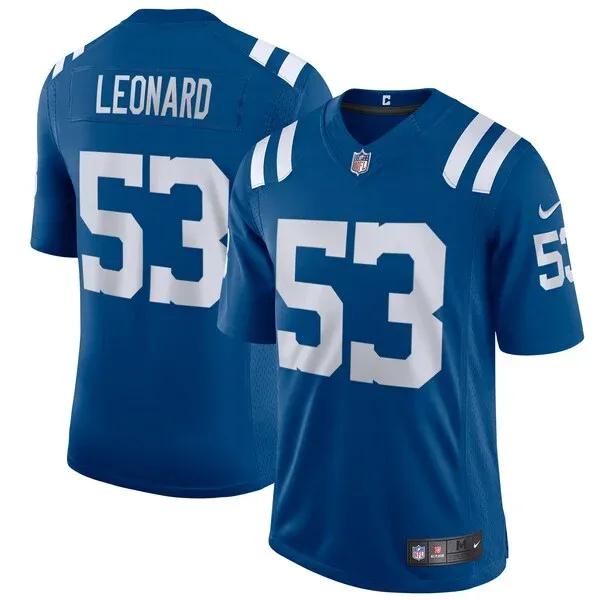 None Shaquille Leonard Limited Jersey - Royal | NFL Player Jersey