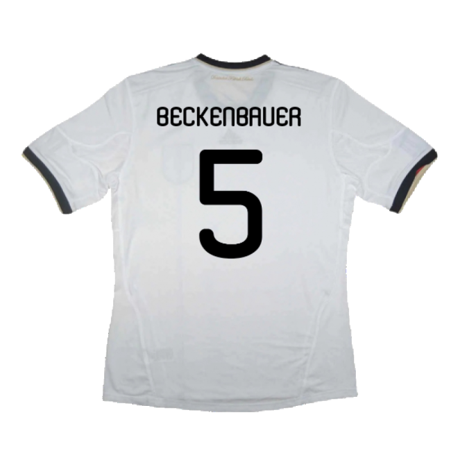 BECKENBAUER 5 Game Replica Germany Home Replica Jersey (Adults)