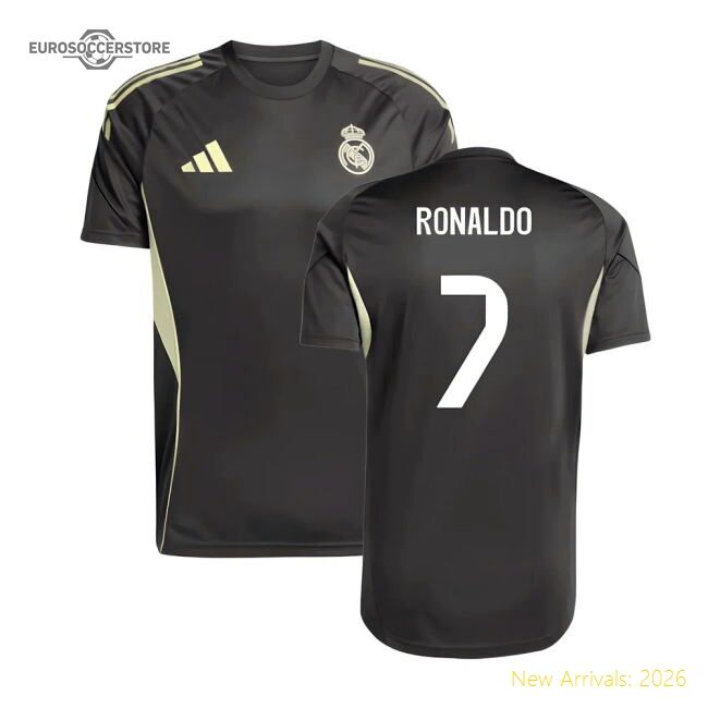 Premium-grade 2025-2026 Real Madrid Training Jersey (utility Grey)