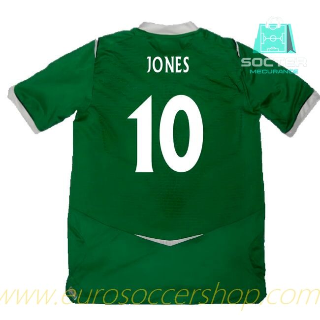 Replica Northern Ireland Home Jersey (Jones 10)