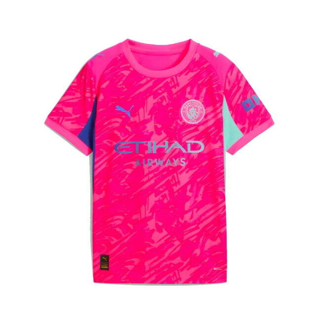 2025-2026 Man City Soccer Jerseys Home Jersey (Kids)