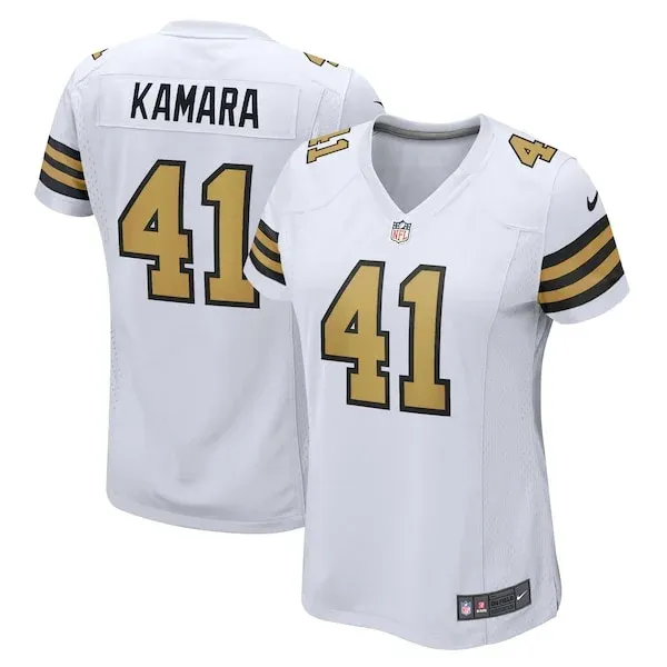 New Orleans Saints Game NFL Jersey - White | Top-Grade Football App...