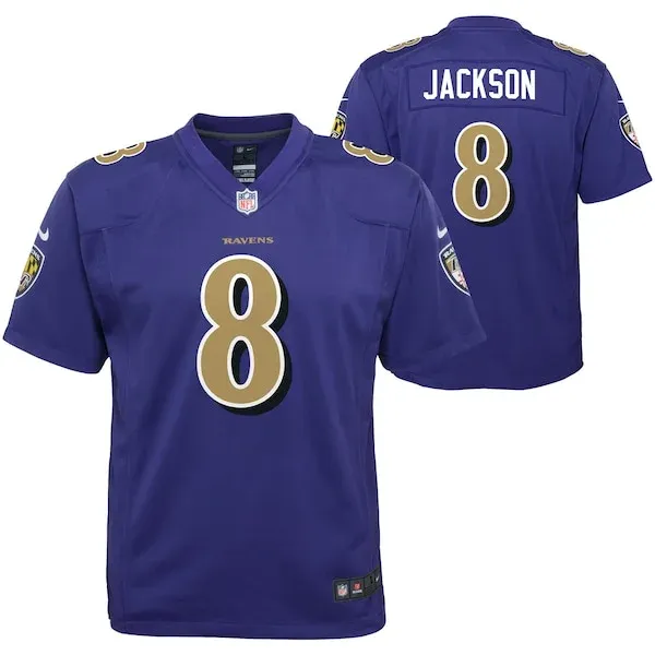 Baltimore Ravens Game NFL Jersey - Purple | Pro-Level Football Apparel