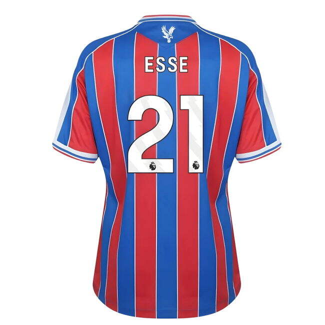 Crystal Palace Official 2025-2026 Crystal Palace Home Shirt (Womens...