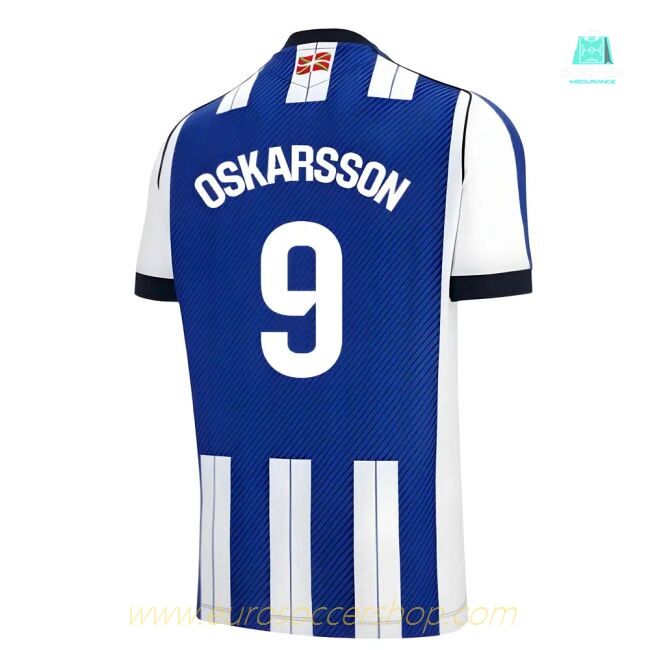 2025-2026 Real Sociedad Home Shirt (Oskarsson 9)