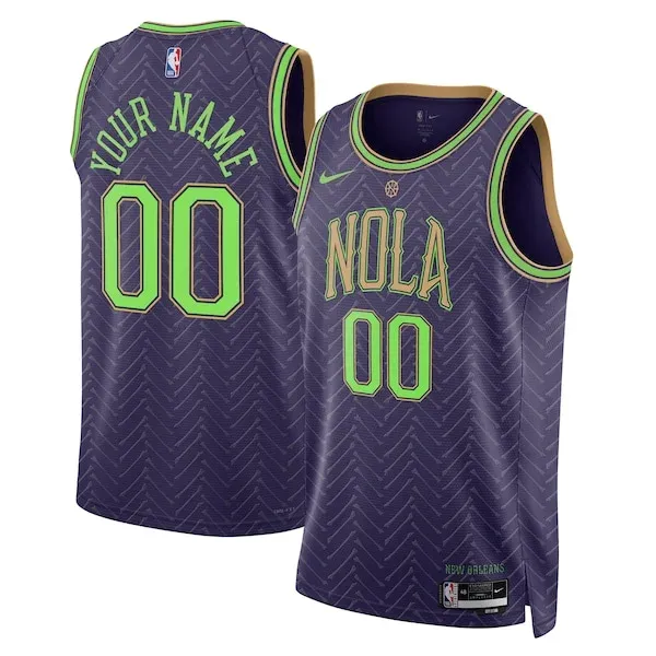 New Orleans NOP Swingman Jersey - modern Basketball workout training