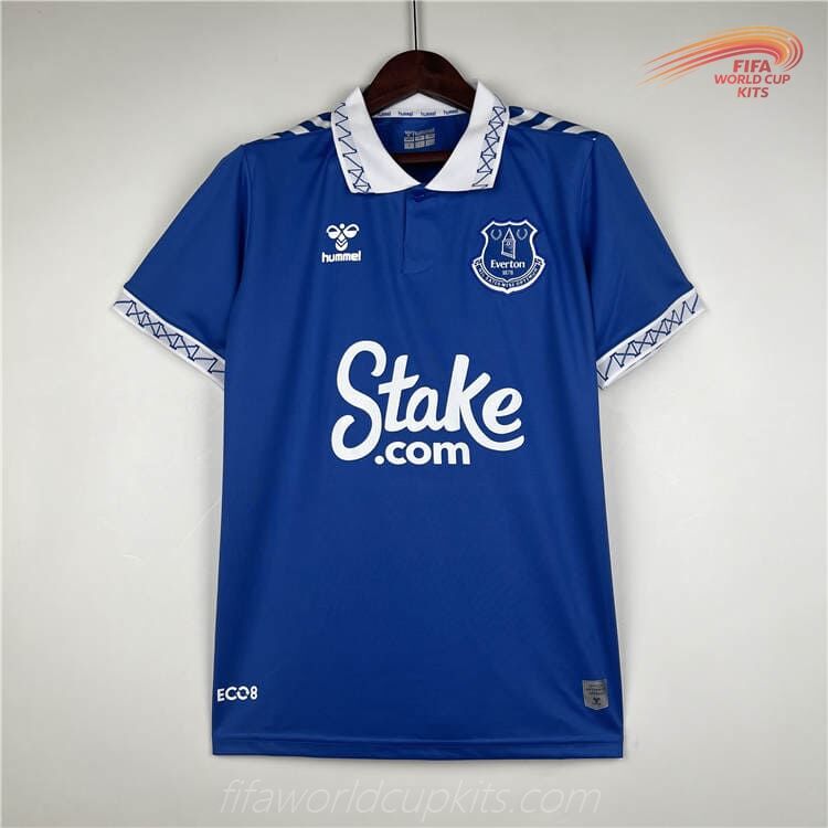 Everton 23 to 24 Home Game Football Shirt