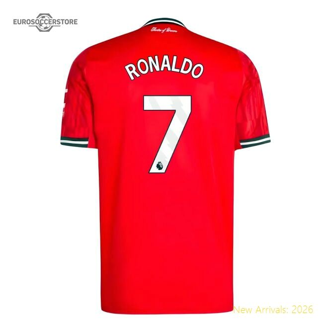 Authentic 2025-2026 Man Utd Home Shirt (ronaldo 7) - Premium Quality