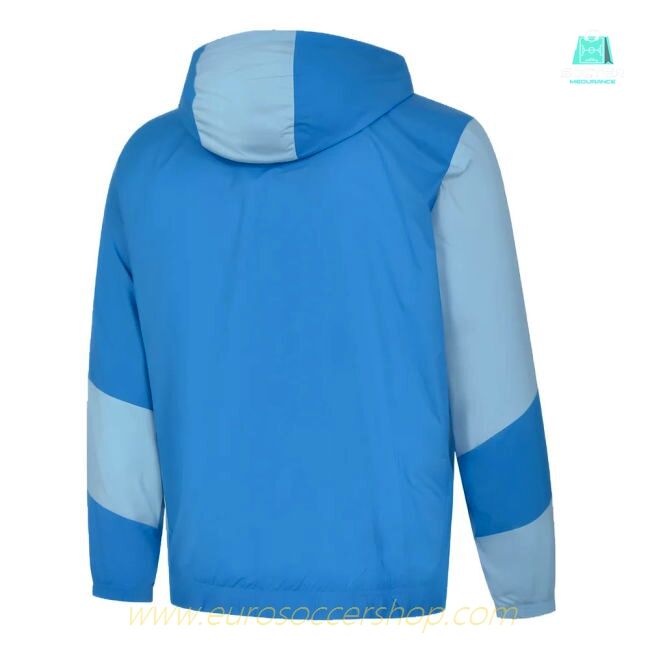 2023-2024 Man City Prematch Woven Jacket (Regal Blue)