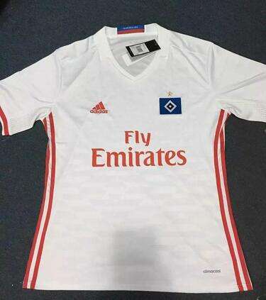 Hamburg Home 201617 Soccer Jersey Shirt - Official Replica 16030