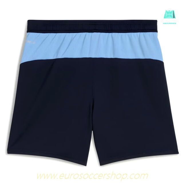 2025-2026 Man City Home Shorts Clash (Navy) - Kids