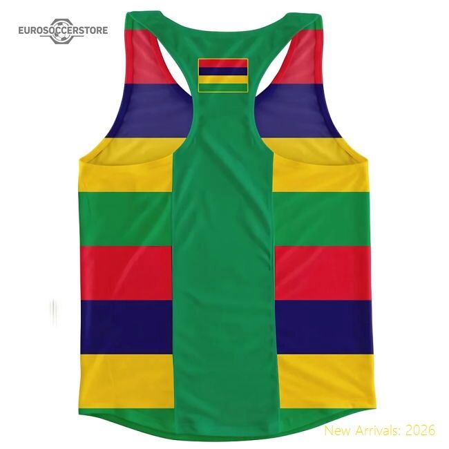 Authentic Mauritius Flag 20242025 Regular Jersey Modern