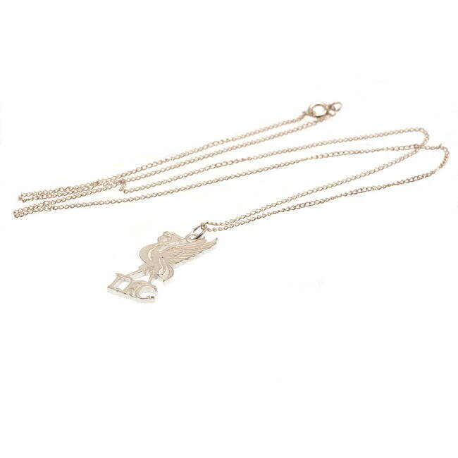 classic Liverpool FC Sterling Silver Pendant & Chain LB