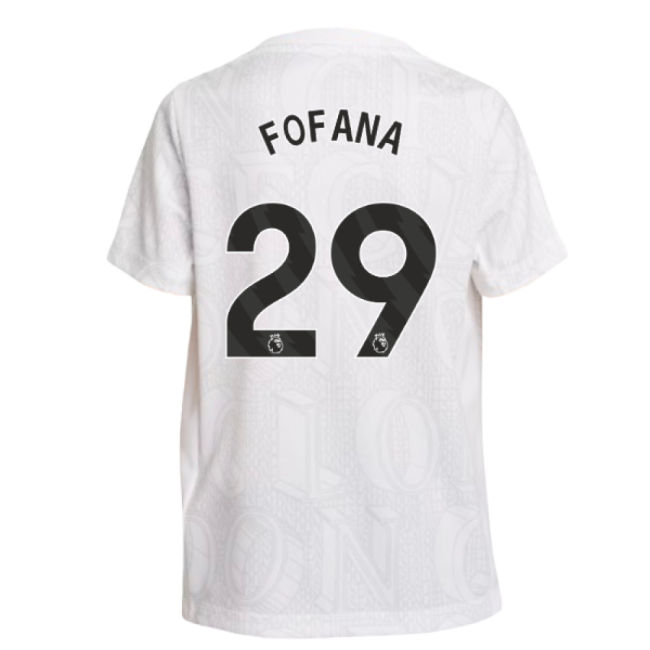 Chelsea Team Sleek Home Football Shirt (Fofana 29) (Kids)