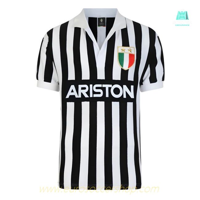 Score Draw Juventus 1984 Retro Football Shirt