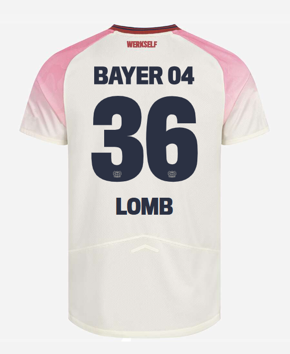 Bayer 04 Leverkusen 25-26 Season Away LOMB 36 Football Jersey