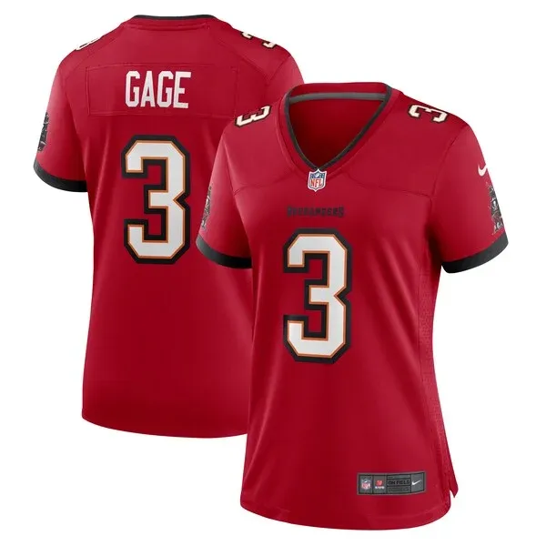 None Russell Gage Game Jersey - Red | NFL Player Jersey | NFL Football