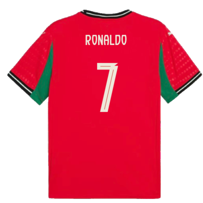 Womens Updated Portugal Home Soccer Jersey 2025-2026