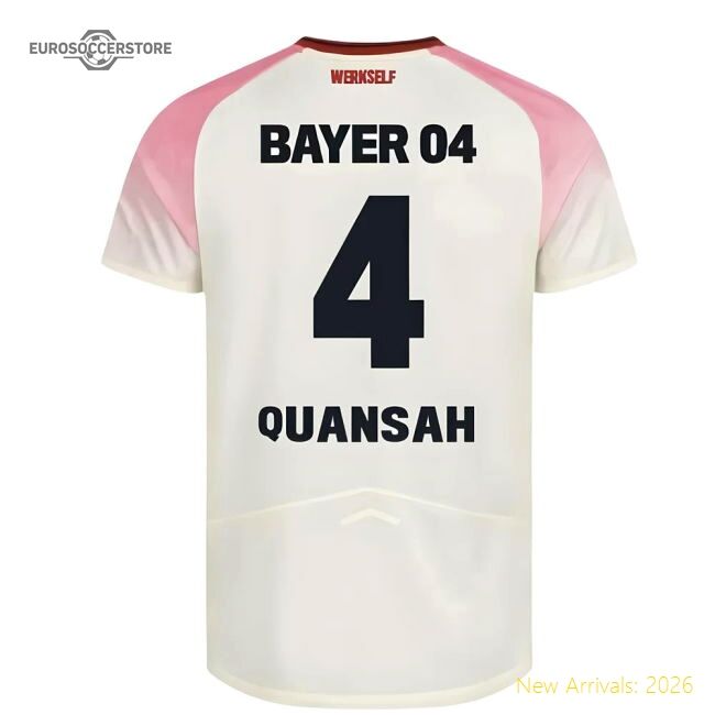 2025-2026 Bayer Leverkusen Alternate Jersey (kids) (quansah 4)