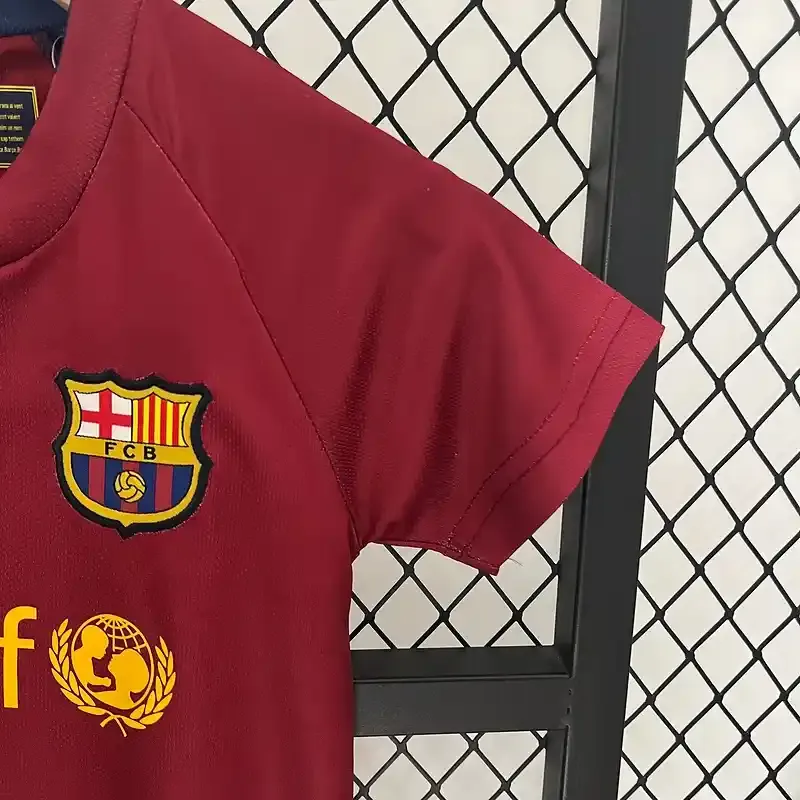2008-2009 Kids Barcelona Jersey retro kit