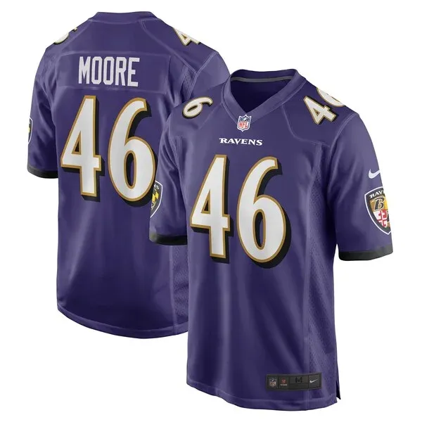 Baltimore Ravens Game NFL Jersey - Purple | Pro-Level Football Apparel