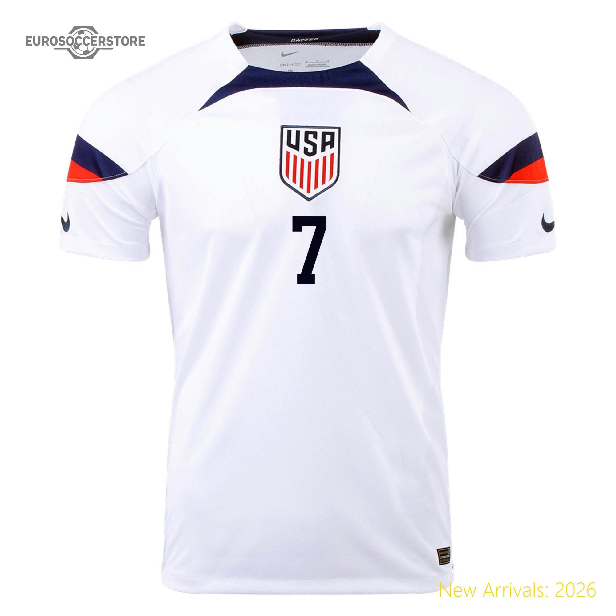 League Approved Official Men Usa Football Legend Home Jersey 2022