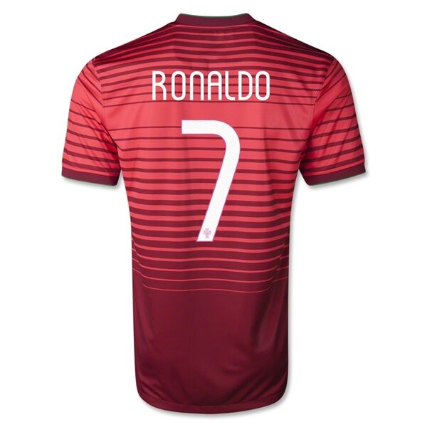 2014 Portugal 7 RONALDO Home Shirt - Official Replica 5076