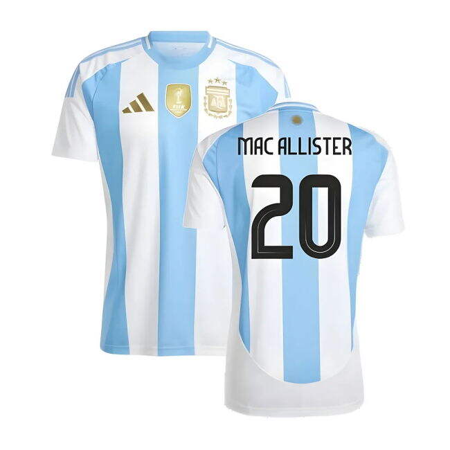 Original Replica Argentina Home Fan Jersey for Adults (MAC 20) (1)