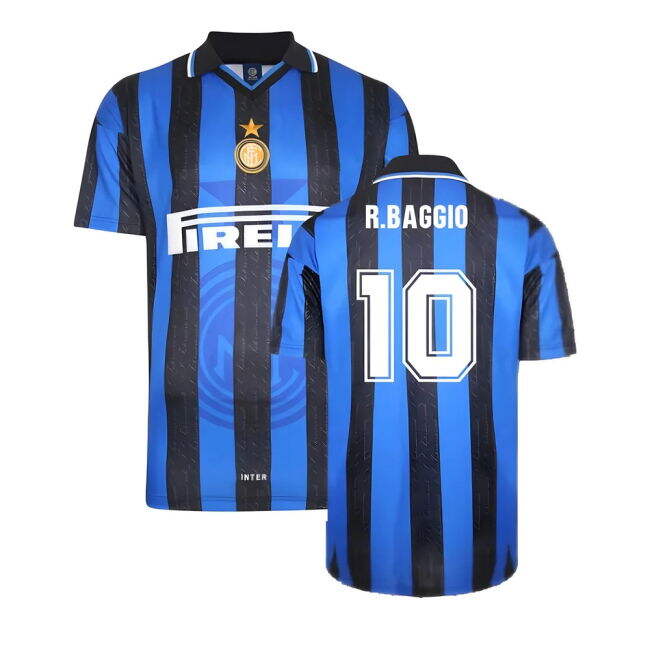 1998 Inter Milan Score Draw Shirt - R.Baggio 10 (Unisex
