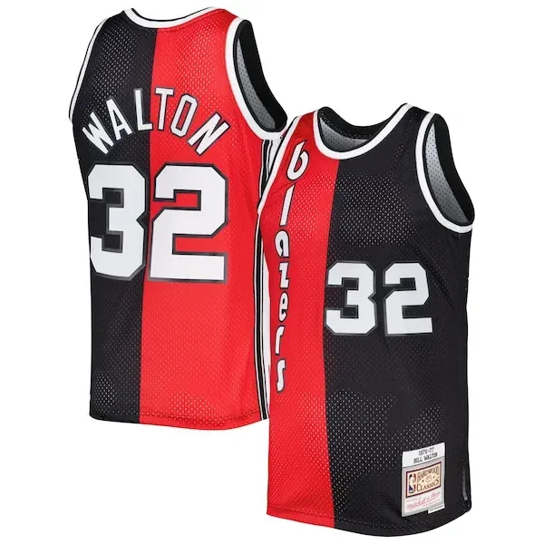 Bill Walton POR Swingman Jersey - retro Basketball - Red NBA