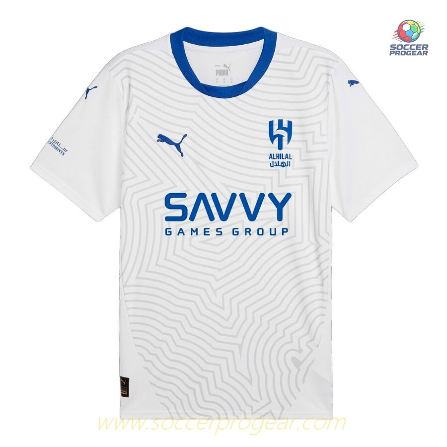 AL Hilal Away Children Jersey Set Soccer Football Shirt 2024-2025 Season