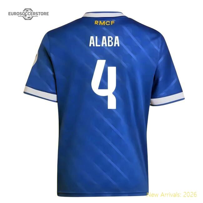 2025-2026 Real Madrid Third First-class Jersey Alaba Advanced Textile