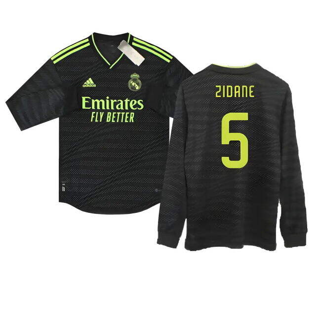 ZIDANE 5 Real Madrid Football Club Fashionable Third Game Jersey