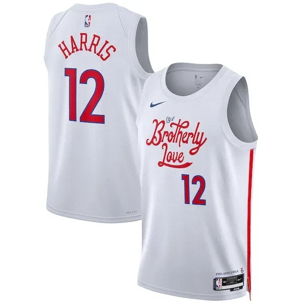 Tobias Harris PHI Swingman Jersey - fashionable premium - White