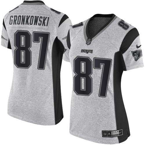 High-Quality NE #None Gray None Limited NFL Jersey fan gear