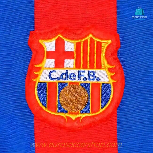 Barcelona 1950s Retro Football Shirt