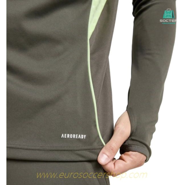 2025-2026 Real Madrid Training Top (Utility Green)