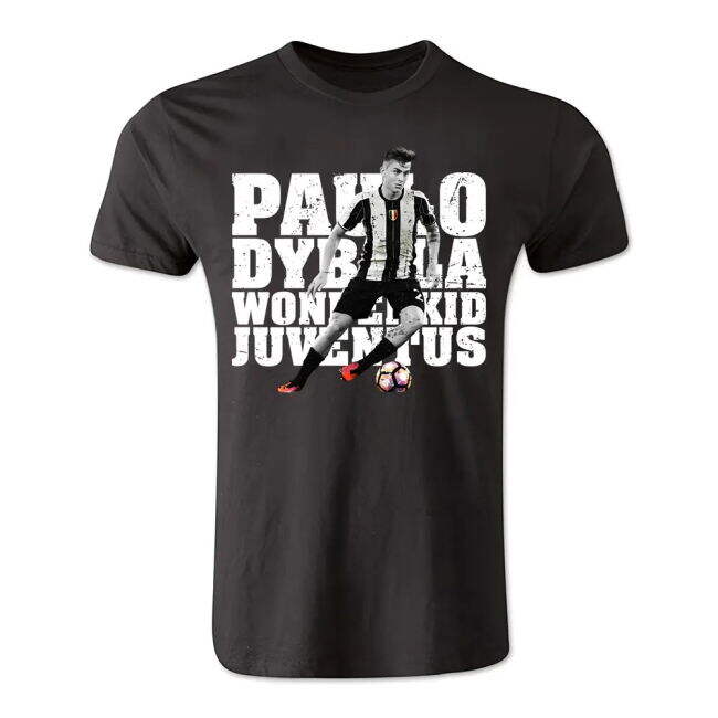 Paulo Dybala Juventus Wonderkid T-Shirt - Black (Adult