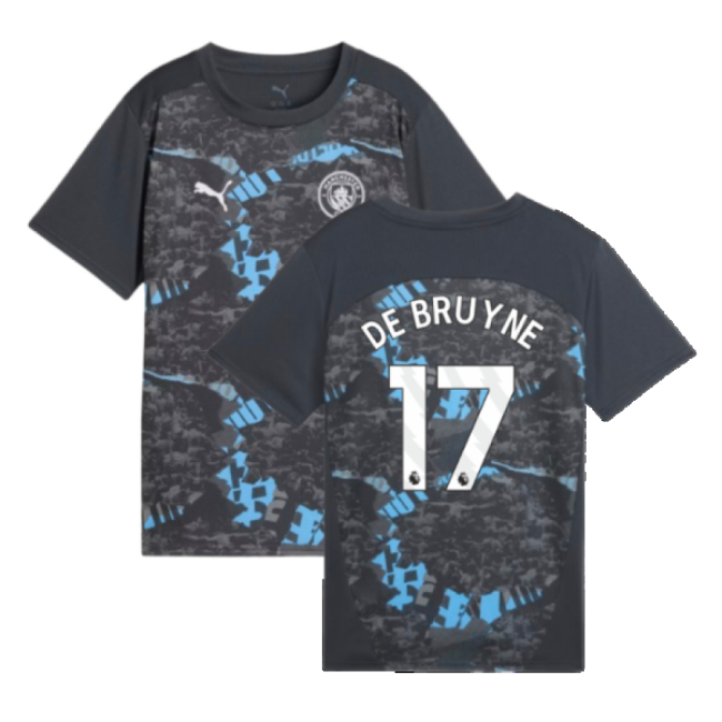 Premium Premier League Team Home De Bruyne Jersey 2024-2025 Soft