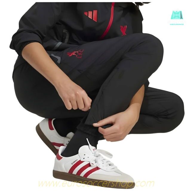 2025-2026 Liverpool Competition Sweat Pants (Black) - Kids