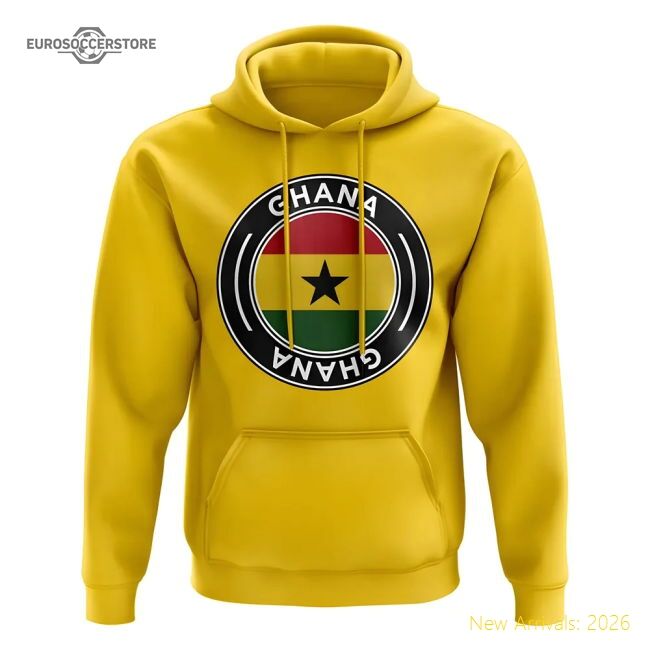 Durable Ghana Football 20242025 Regular Hoodie () Modern