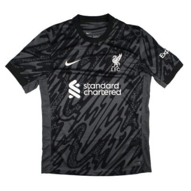 2024-2025 Liverpool Home Goalkeeper Shirt (Black) (A.Becker 1)