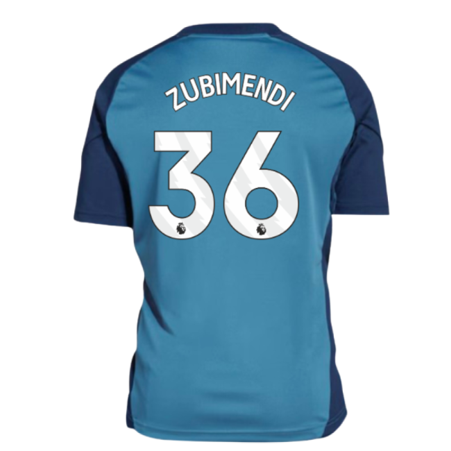 classic 2025-2026 Arsenal Training Shirt (Blanch Blue) - Kids (Zubi...