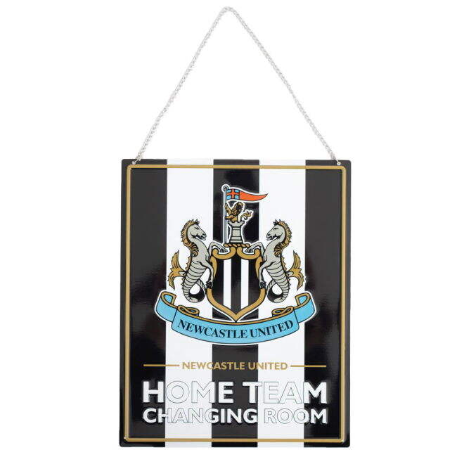 replica Newcastle United FC Home Team Garden Sign