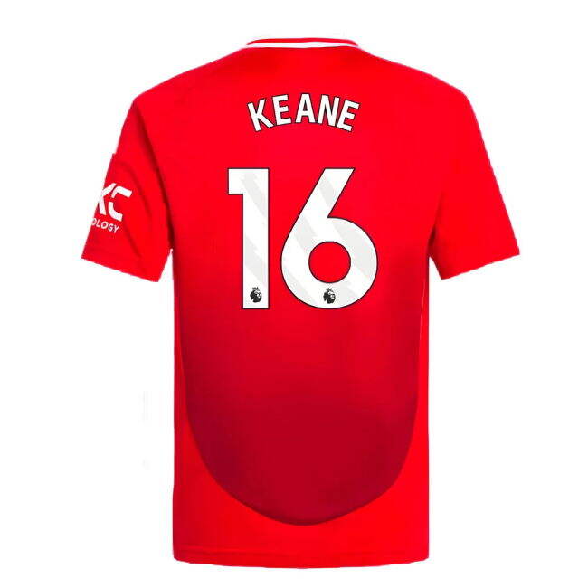 Man Utd 2024-20 Home Jersey Keane #16 M